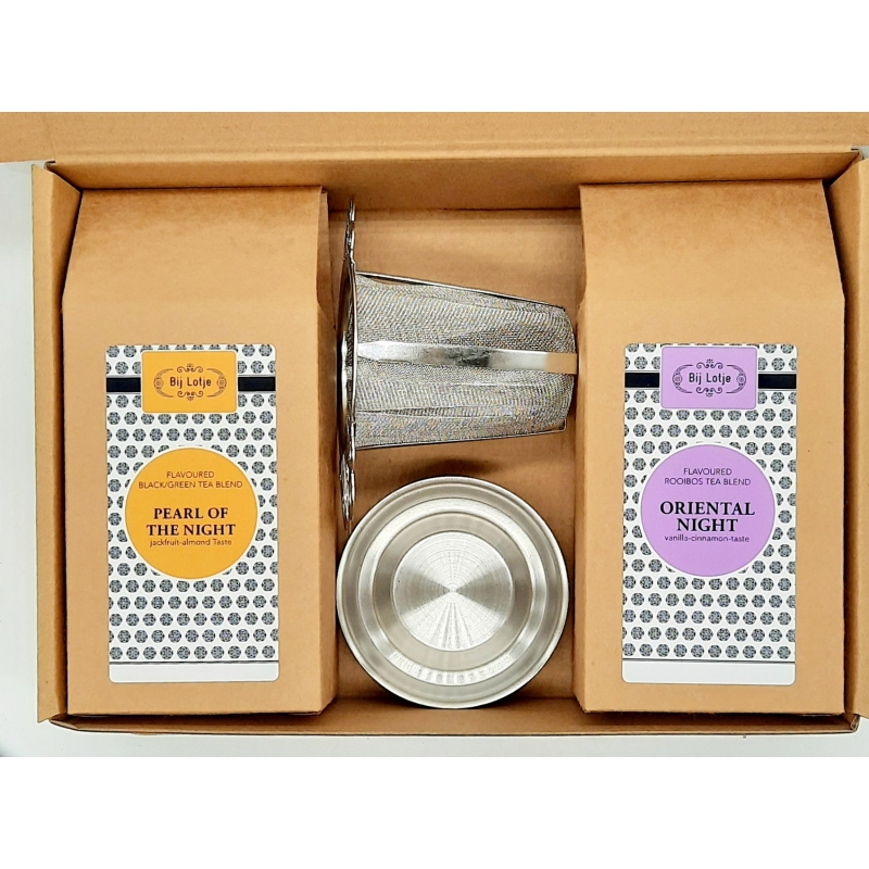 1001 Nacht Cadeauset met Theefilter 1001 Nacht Cadeauset met Theefilter